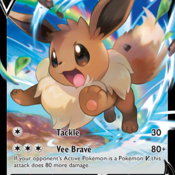 Eevee V Holo Rare V (108/159) Crown Zenith